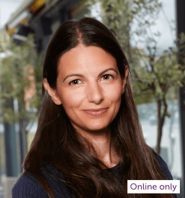 Dr Melanie Demarco - Psychotherapist and Counsellor online via Zoom, appointments available via Harley Therapy clinics, central London.